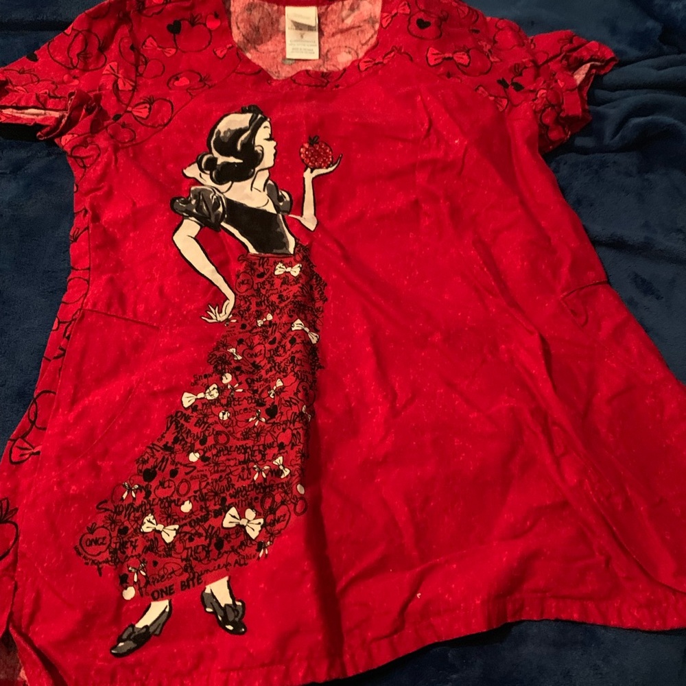 Disney scrub top